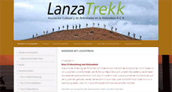 Desktop Screenshot of lanzatrekk.com